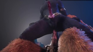 Monster Cock 3D X Furry Femboy