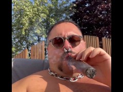Bigbullboss Cigar smoking video Cumpilation
