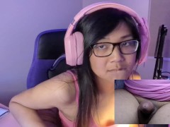 Masturbate with a Cute Asian Transgirl - JOI