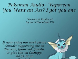 18+ Pokemon Audio by HaruLuna - You Want An Ass? I Got_You One