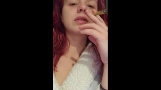 Thanks For Making Me Cum Finger Fuck While I Smoke Marijuana Daddy