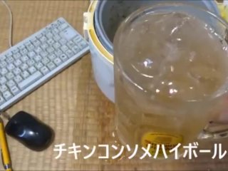 チキンコンソメスープ作ってみた