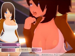 HotGlue [PornPlay Hentai Game] Ep.1 Lesbian hot sex before going into candy kingdom