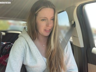 Day in the life of a Camgirl! Testing new toys_in the DRIVE THRU + MALL!So Many Orgasms!!