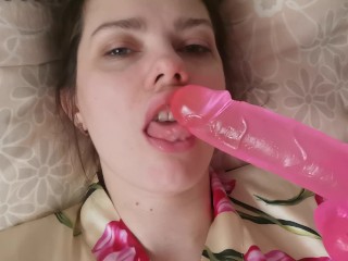 Morning Blowjob Littlemarylove,Jerk off with me