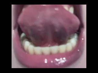 Redhead Teen- Mouth, Drool, Tongue_Close Up &Asmr