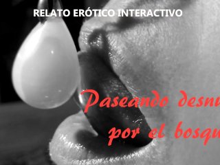 Audio ASMR - Paseando Desnuda Por_El Bosque - Only Audio