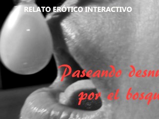Audio ASMR - Paseando desnuda por el_bosque - Only audio