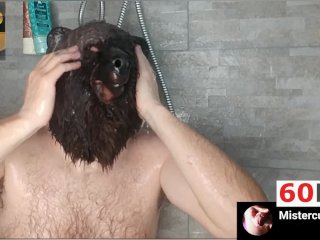 #11 DADDY Bear Caught JERKING Off onSTEP MOM Bra After the Shower,PERVERSE Attitude_60FPS