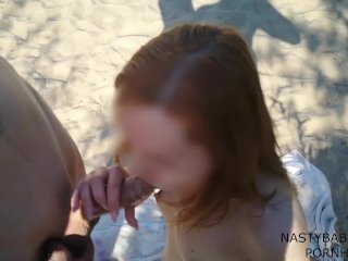 Nude Beach_Sex Voyeur Watching Us i Suck His DickPART 3