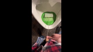 I Play Football With Urine After Pissing Into A Urinal In A Pub