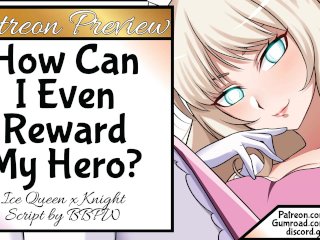 How Can I Even Reward My Hero? [Blowjob/Doggystyle On Throne]