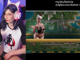 ( Partie 48 ) Story part and sexy_girls sfw ( porn_game lets play FRENCH ) Treasure of nadia
