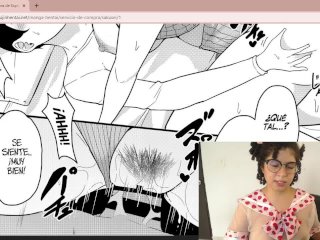 CuteBunnybell Reacciona a Delicioso Manga HentaiDe Tetonas_Compradoras De Semen
