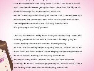 I Sucked Off a Stranger On a_Plane - Erotic Storytelling (Audio, ASMR)