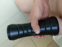 1 million views | Extreme penis pump get my dick real thick and puffy . Handjob and cum. |Horsengine