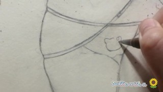 Hentai Art Drawings - Drawing Hentai Porn Videos | Pornhub.com