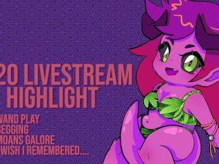 Dirty Bits Live Stream Highlight - Wand Play And Desperate Begging - Asmr Erotic Audio Livestream