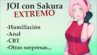 Naruto Extreme JOI With Sakura Anal Humillation Etc