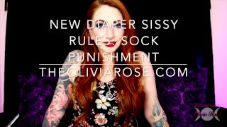 Humiliation Free Preview Of The New Diaper Sissy Rules Sock Challenge