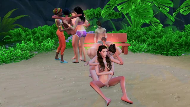 420 Six Mobi - Lets Play - Public Sex on Beach - 420 Friendly - Star Wars Disney MashUp -  SIMS 4 Gameplay - Pornhub.com