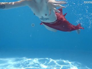 Finlands Best Mimi CicaUnderwater Nude Swimming