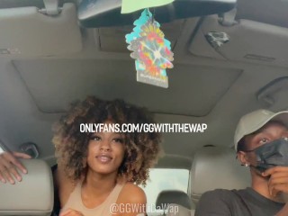 I Fucked MyUber Driver (almost caught!) - GGWithTheWap