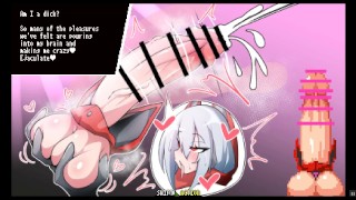 Shemale Buzama Hentai Sex Fight Game Ep 4 Transformed Into A Massive Cock And Sucked Between Massive Tits
