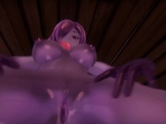 Monster Girl Island [Hentai game] Ep.16 femdom purple slime girl loves the taste of my cum