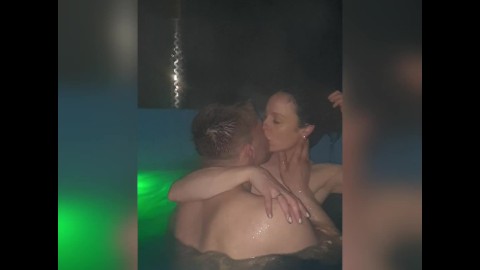 Hot Tub Wife Threesomes - Wife Hot Tub Threesome Porn Videos | Pornhub.com