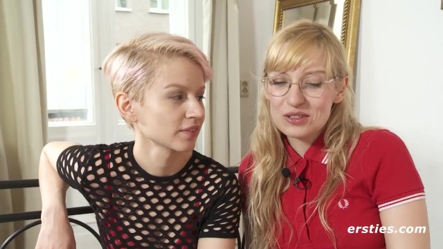 Blonde Babe Vicky Gives Natalia Her First Lesbian Bondage Experience