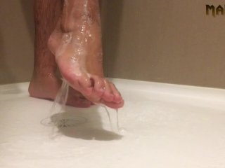 Hope They Tempt You - Do You Like To Pee In The Shower? - Just Asking 😅 - Manlyfoot - 👣 🚿