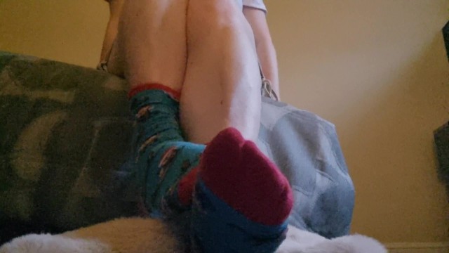 Slipper Socks Porn - My Socks Stunk from Wearing Slippers all Day - Pornhub.com