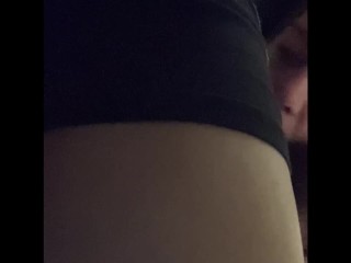 Istayed home waiting anxiously for my daddy to come home so can worship his cock to ease the urge