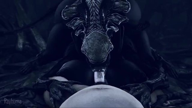 Blue Alien Porn Horse - Alien Suck LQ (with Sound) - Pornhub.com