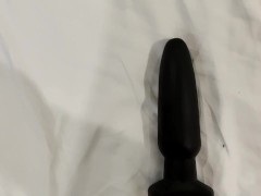 Big butt plug. I can't insert it - it hurts