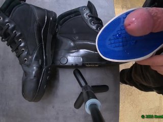 5 Cumshots On Fila Grunge Boots