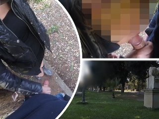 Dick Flash - A Stranger Caught Me Touching In Public And Helps Me Masturbate Risking - Misscreamy