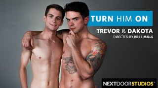Cowboy Nextdoorstudios Gorgeous Dakota Payne & Cutiepie Trevor Harris' First Fuck