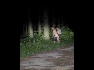 We Fucked In The Forest 😜😈🔥 He Made Me Eat My Cum 💦🥵