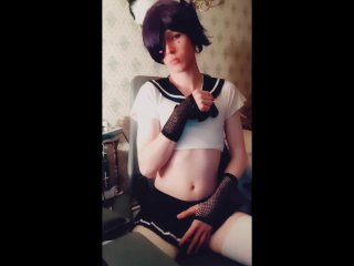 Shy Femboy Kitty Flirts With You Before Touching Himself And Cumming