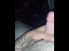 Stoking my cock for you 😜