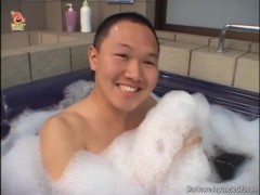 Cute asian maid gets fucked