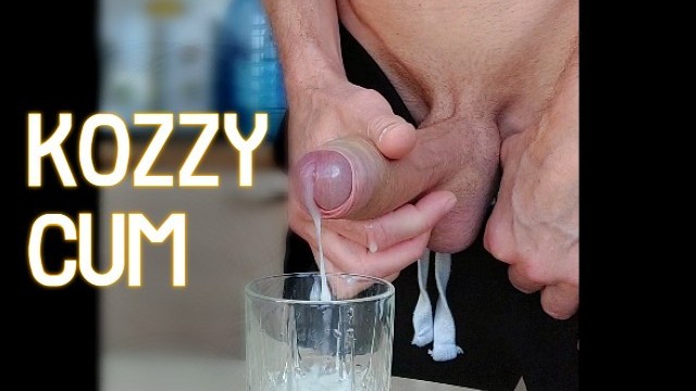Huge Load Of Cum Into Cup - Jerking a Huge Cum Load in a Glass and Cum Drinking - Pornhub.com