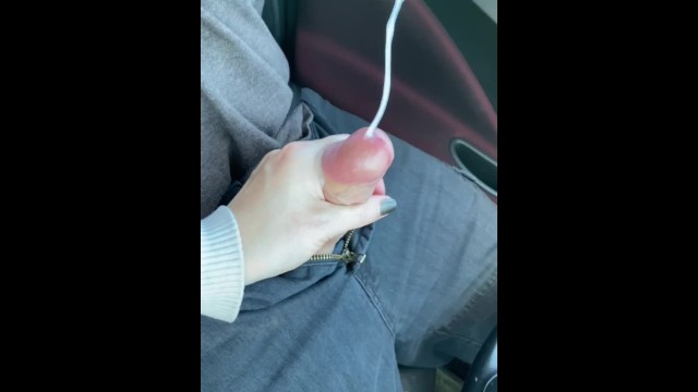 Surprise Handjob while I was Driving down the Highway ending with a Loud Moaning  Orgasm - Pornhub.com