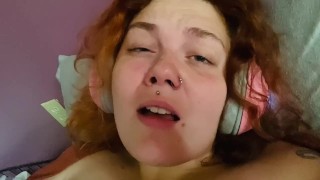 Chubby Masturbating Chubby Ginger Gamer Girl