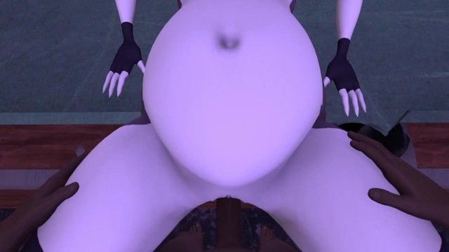 Helluva Boss Black Guy Fuck A Pregnant Loona In A Missionary Position Sfm