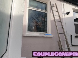 Window cleanergets lucky with cheating wife