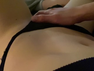 I Can't Stop Moaning While My BoyfriendFingers My WetPussy