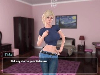 Girl House - Part 16 Vanessa Put Her Pussy On_Michael Face_By TheBestAdultGames
